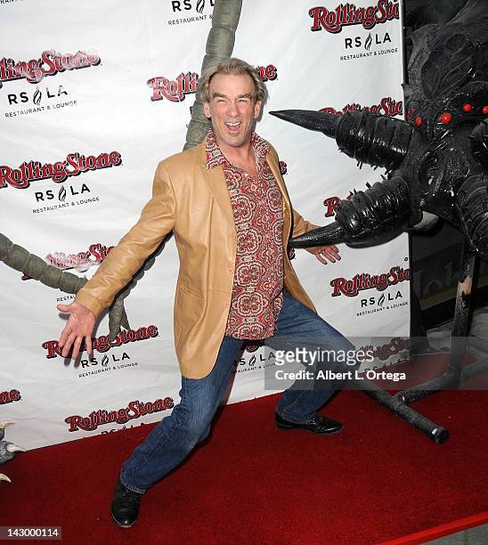 Actor John Diehl arrives for the Wrap Party For SYFY Networks' "Monster Man" Season 2 held at Rolling Stone Restaurant And Lounge on April 16, 2012...