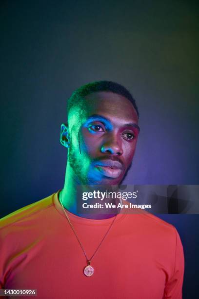 portrait of football player - football headshots stock pictures, royalty-free photos & images