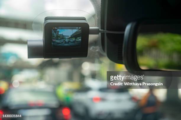 car video recorder - dash cam stock pictures, royalty-free photos & images