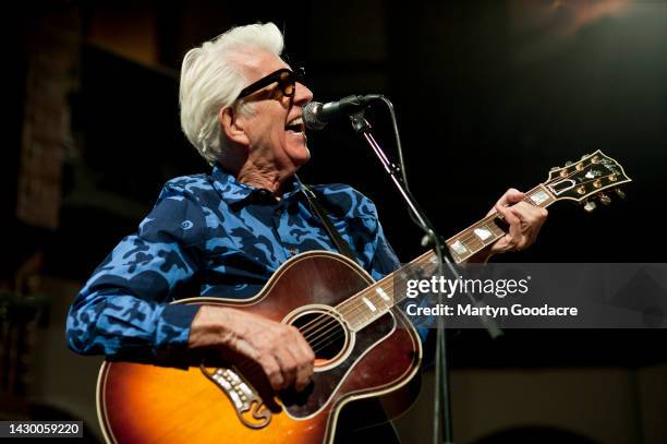 Nick Lowe performs on stage at Passionkirch, Berlin, Germany, 28th September 2022.