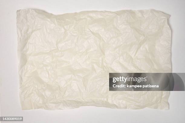 crumpled paper or paper texture pattern background. abstract paper background. - torn gift stock pictures, royalty-free photos & images