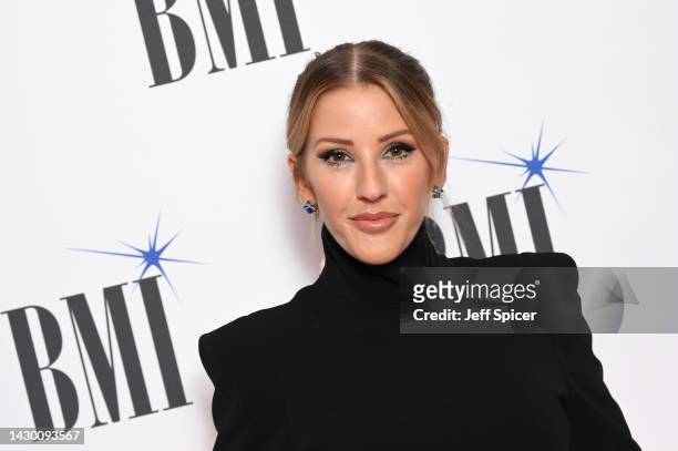 Ellie Goulding attends the 2022 BMI London Awards at The Savoy Hotel on October 03, 2022 in London, England.