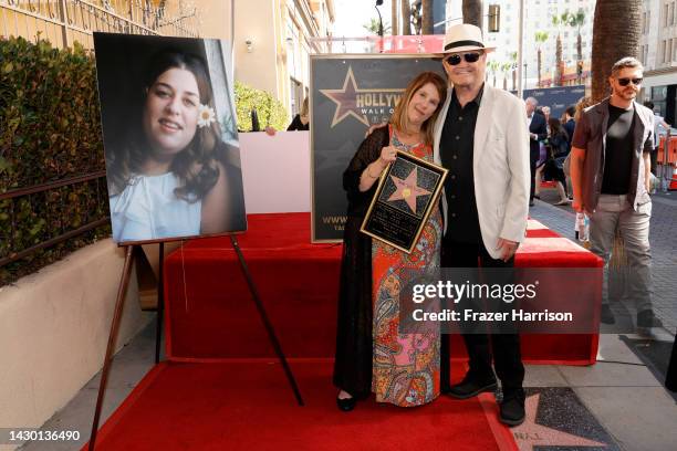 Owen Elliot-Kugell and Micky Dolenz attend the star ceremony for "Mama" Cass Elliott honored with a star on the Hollywood Walk of Fame posthumously...