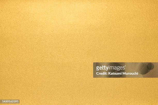 metallic gold paper texture background - pure gold stock pictures, royalty-free photos & images
