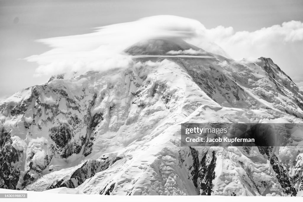 Foraker Mount Foraker In Alaska As Seen From Denali High-Res Stock Photo ...