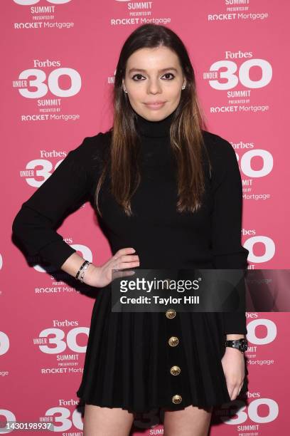 Daniella Pierson attends the 2022 Forbes 30 Under 30 Summit at Detroit Opera House on October 03, 2022 in Detroit, Michigan.