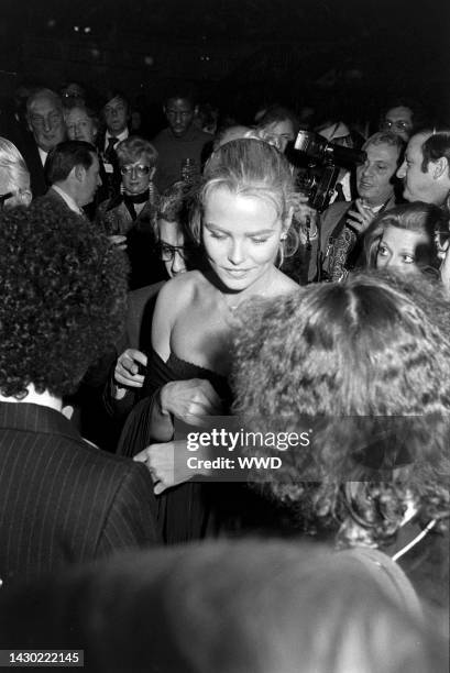Margaux Hemingway attends a party at Studio 54 in New York City on February 6, 1978.