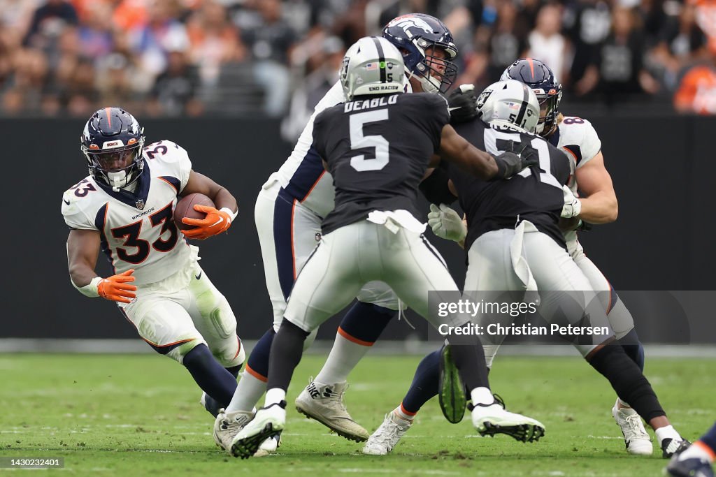 Denver Broncos v Las Vegas Raiders