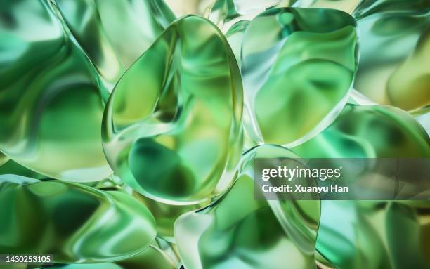 3d abstract graphic design background - translucent glass stock pictures, royalty-free photos & images