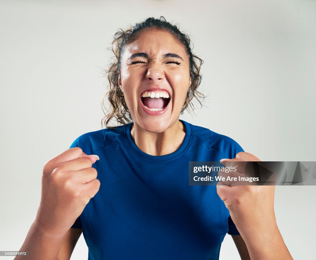 Football player celebrating