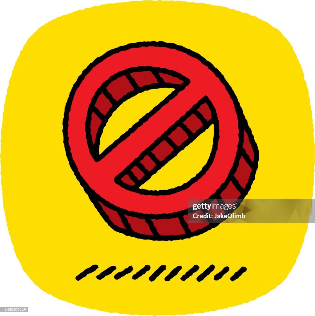 No Symbol Doodle 7 High-Res Vector Graphic - Getty Images