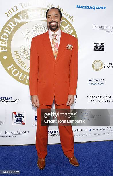 Walt Clyde Frasier attends the 2012 Federal Enforcement Homeland Security Foundation Tom Ridge Homeland Security Awards at the Grand Hyatt on April...