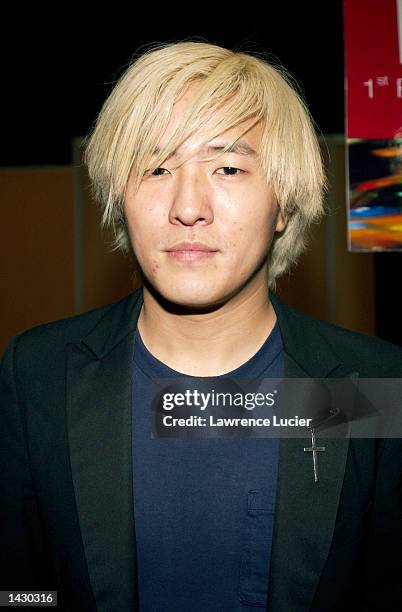 Designer Benjamin Cho attends the Femme Fashion Show Profile Awards on September 24, 2002 in New York City.