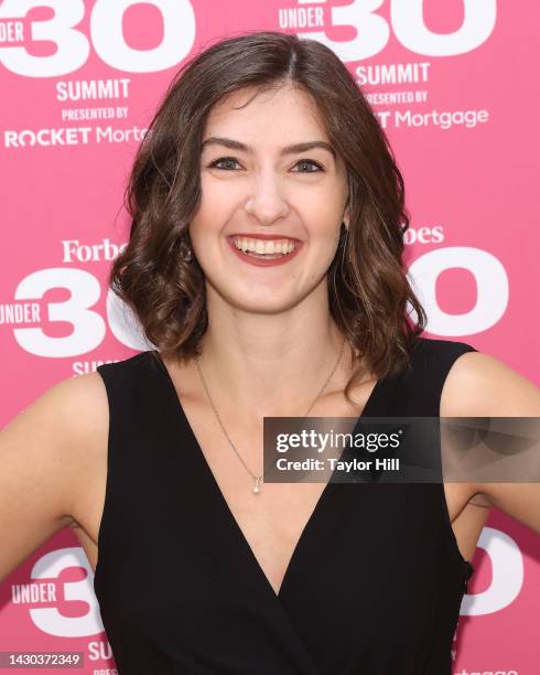 Kristin Stoller attends the 2022 Forbes 30 Under 30 Summit at Detroit Opera House on October 03, 2022 in Detroit, Michigan.