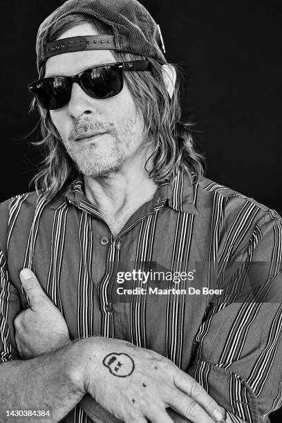 Norman Reedus of 'The Walking Dead' poses for a portrait for TV Guide Magazine on July 21, 2022 in San Diego, California.