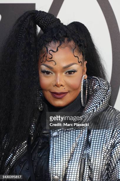 Janet Jackson attends the Louis Vuitton Womenswear Spring/Summer 2023 show as part of Paris Fashion Week on October 04, 2022 in Paris, France.