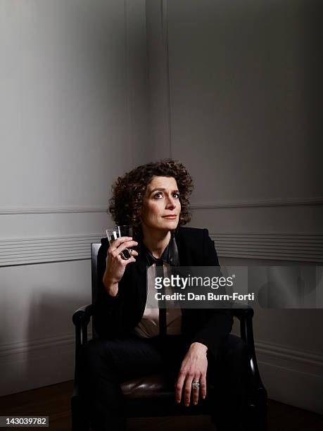 Hotelier and tv presenter Alex Polizzi is photographed for ES magazine on December 22, 2011 in London, England.