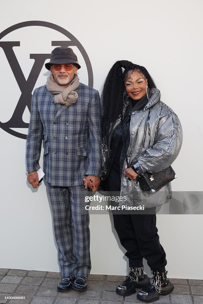 Christian Louboutin and Janet Jackson attend the Louis Vuitton News  Photo - Getty Images