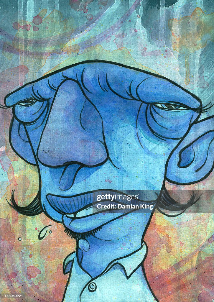 Man face