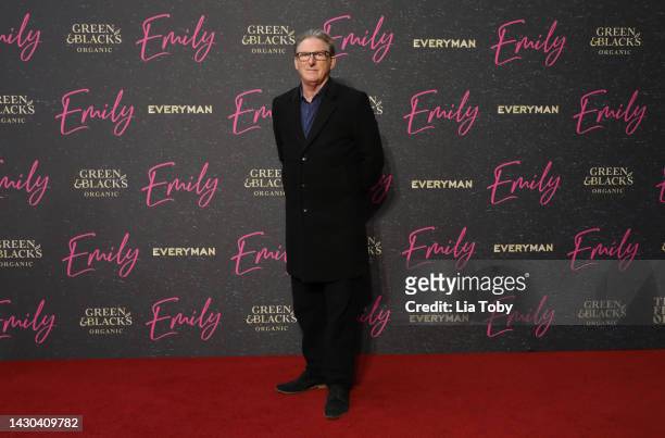 Adrian Dunbar attends the UK premiere of "Emily" at the Everyman Borough Yards on October 4, 2022 in London, England.