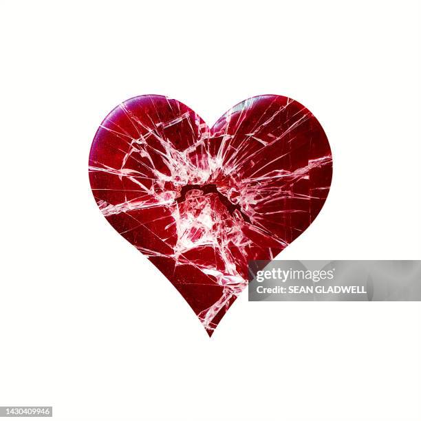 broken heart - broken heart stock pictures, royalty-free photos & images