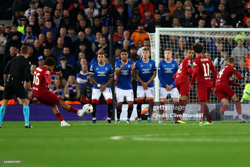 Liverpool FC v Rangers FC: Group A - UEFA Champions League