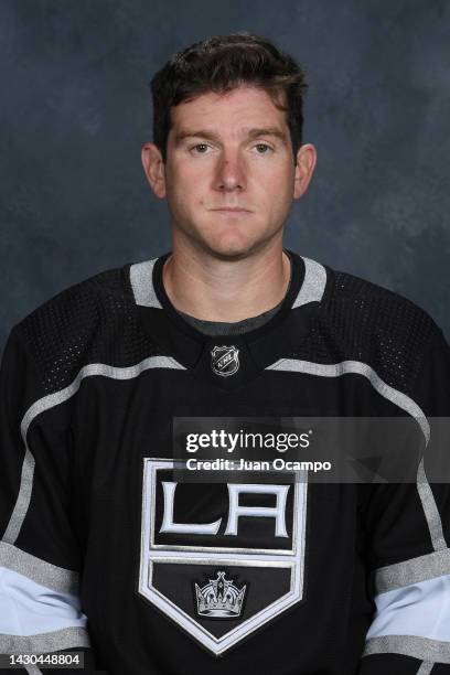 Jonathan Quick of the Los Angeles Kings poses for his official headshot for the 2022-2023 season on September 30, 2022 at the Toyota Sports...