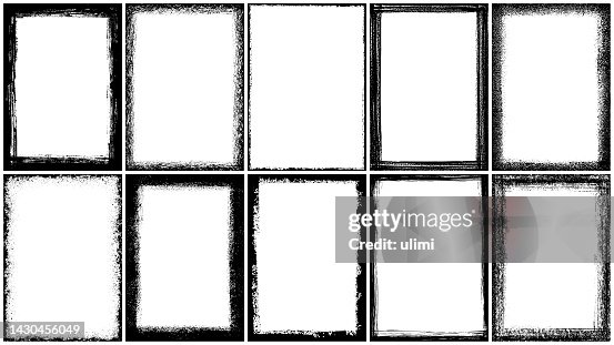 Grunge textured frames Grunge textured frames