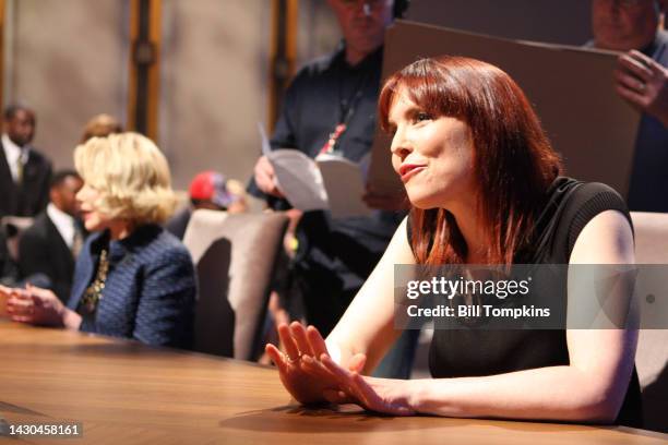 May 10: Joan Rivers and Annie Duke during the Season Finale of the Celebrity Apprentice on May 10, 2009 in New York City.