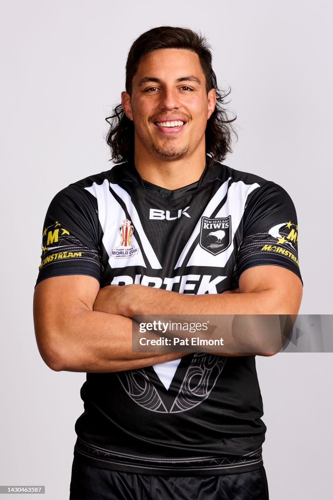 Tapine Joseph Tapine of New Zealand poses for a photo during the New Zealand ...