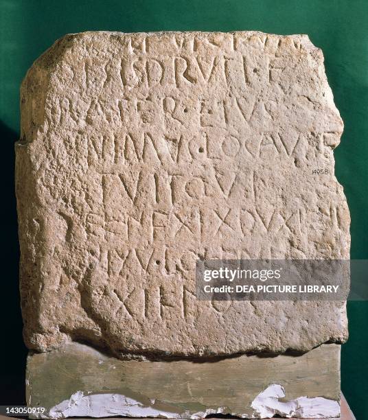 Etruscan Inscription 436 Etruscan Inscription Stock Photos, High-Res Pictures, and Images ...