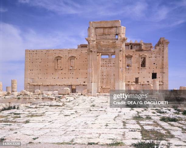 The Sanctuary of Baal in Palmyra , Syria. Civilizations Syria, 1st Century.