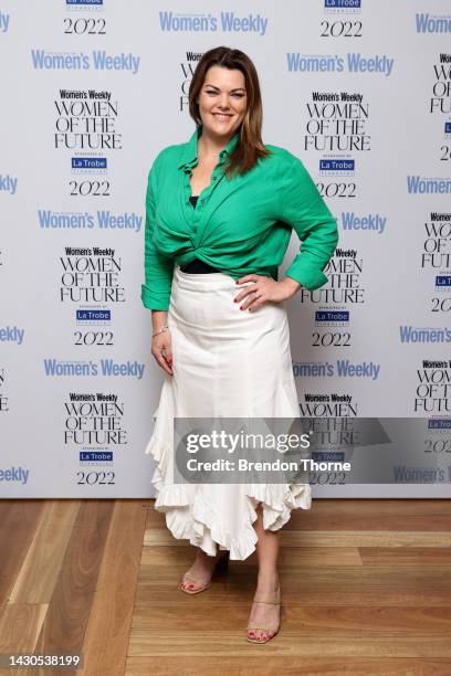 Sarah Hanson-Young attends the Women of the Future Awards Luncheon on October 05, 2022 in Sydney, Australia.