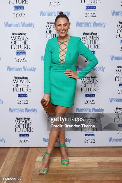 Sally Obermeder attends the Women of the Future Awards Luncheon on October 05, 2022 in Sydney, Australia.