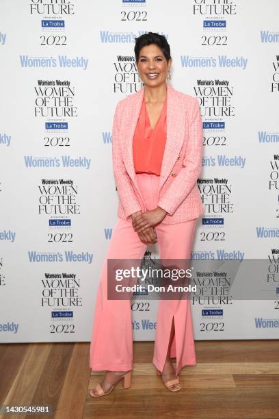 Narelda Jacobs attends the Women of the Future Awards Luncheon on October 05, 2022 in Sydney, Australia.