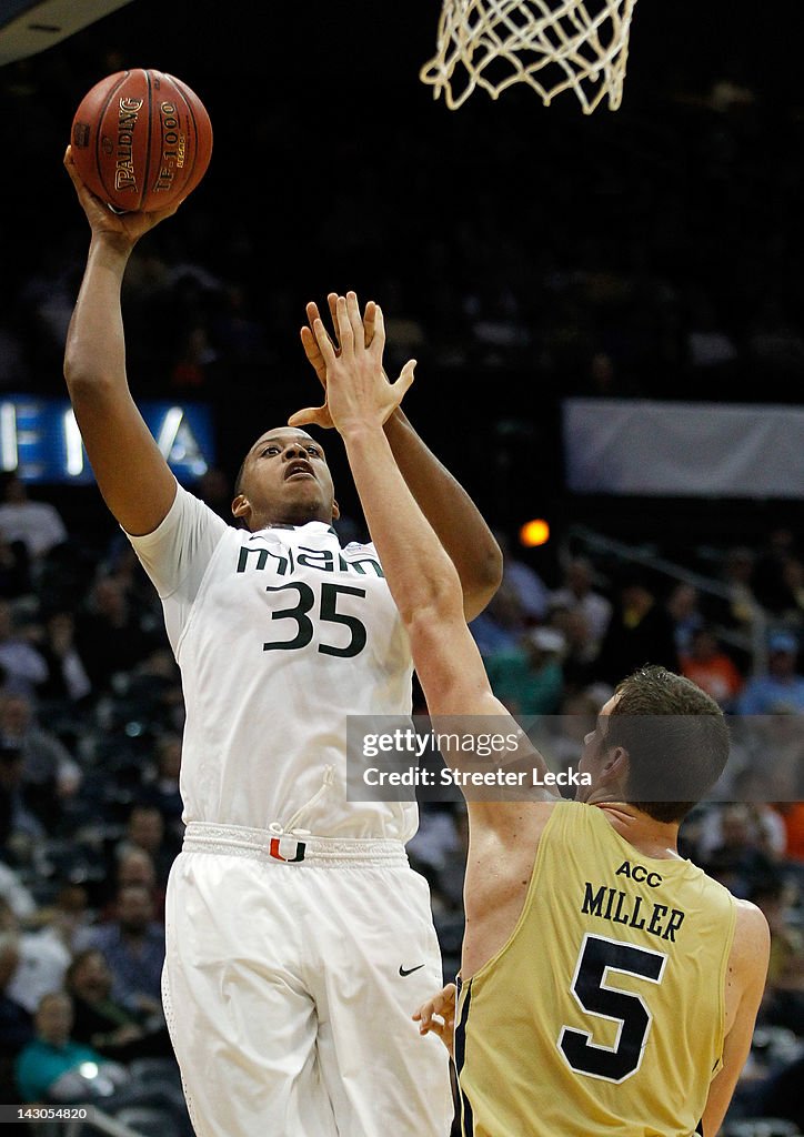 ACC Basketball Tournament - Georgia Tech v Miami