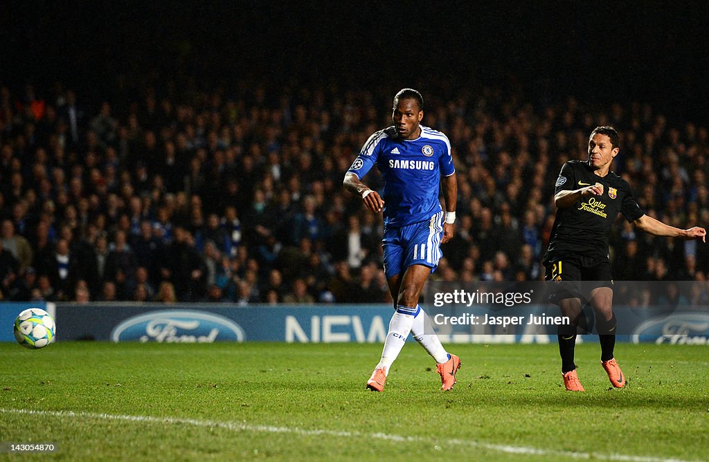 Chelsea FC v Barcelona - UEFA Champions League Semi Final