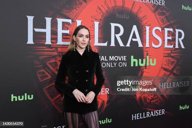 Jamie Clayton attends 2022 Beyond Fest: Special Screening Of Hulu's "Hellraiser" at Aero Theatre on October 04, 2022 in Santa Monica, California.