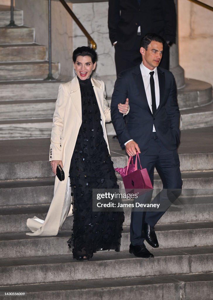 Julianna Margulies and Keith Lieberthal leave the Clooney Foundation