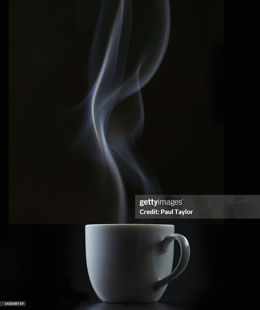 Coffee or Tea Cup with Steam