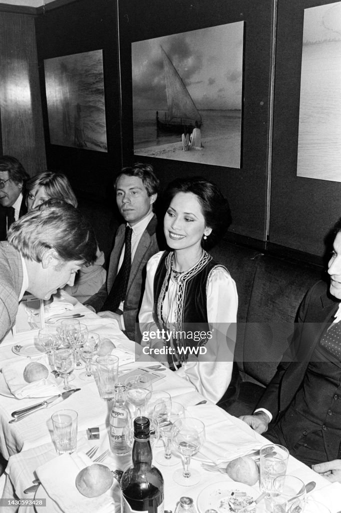 David Hamilton Dinner after "Bilitis" Premiere