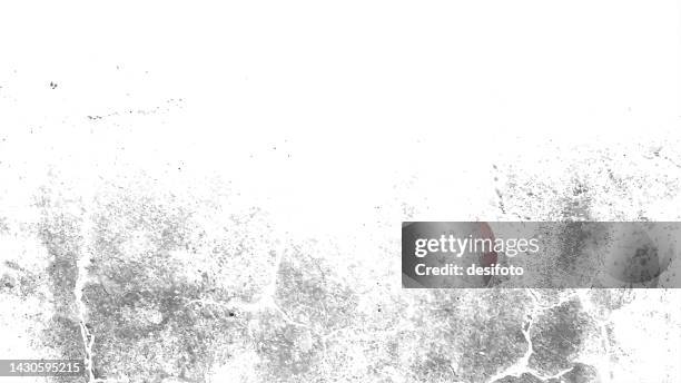 rustic textured empty blank light grey and white  coloured rustic grunge vector backgrounds with crevices and scratches all over, also looks like a rough plastered wall - crevice stock illustrations