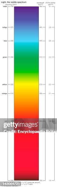 The Colours Of The Visible Spectrum Vary According To Their Wavelengths.