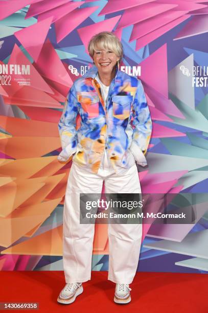 Emma Thompson attends the BFI London Film Festival photo call for Roald Dahl’s Matilda The Musical on October 05, 2022 in London, England.