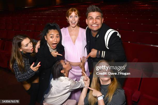 Jowita Przystal, Nancy Xu, Janette Manrara, Stacey Dooley, Joanne Clifton and Aljiaz Skorjanec attend the "Strictly Ballroom" after party on October...