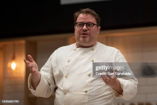 Scottish chef Isaac McHale attends day 3 of Gastronomika San Sebastian on October 05, 2022 in San Sebastian, Spain.