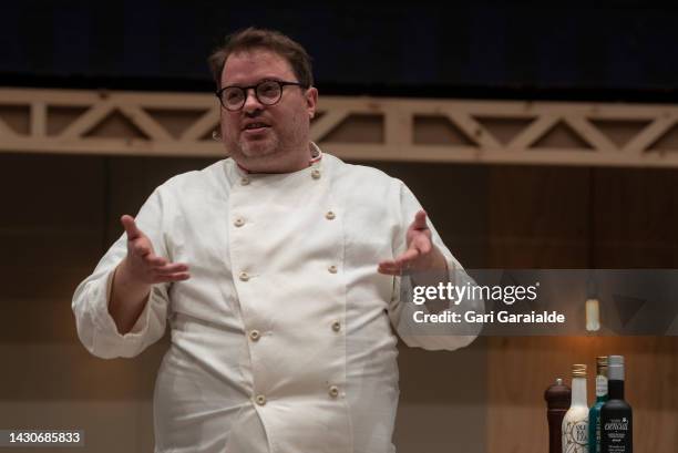 Scottish chef Isaac McHale attends day 3 of Gastronomika San Sebastian on October 05, 2022 in San Sebastian, Spain.