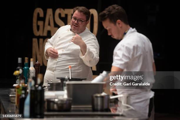 Scottish chef Isaac McHale attends day 3 of Gastronomika San Sebastian on October 05, 2022 in San Sebastian, Spain.