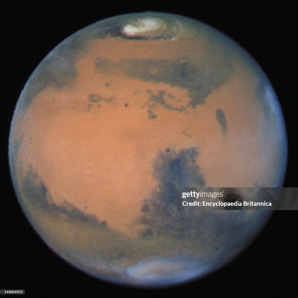Image Of Mars From Hubble Space Telescope
