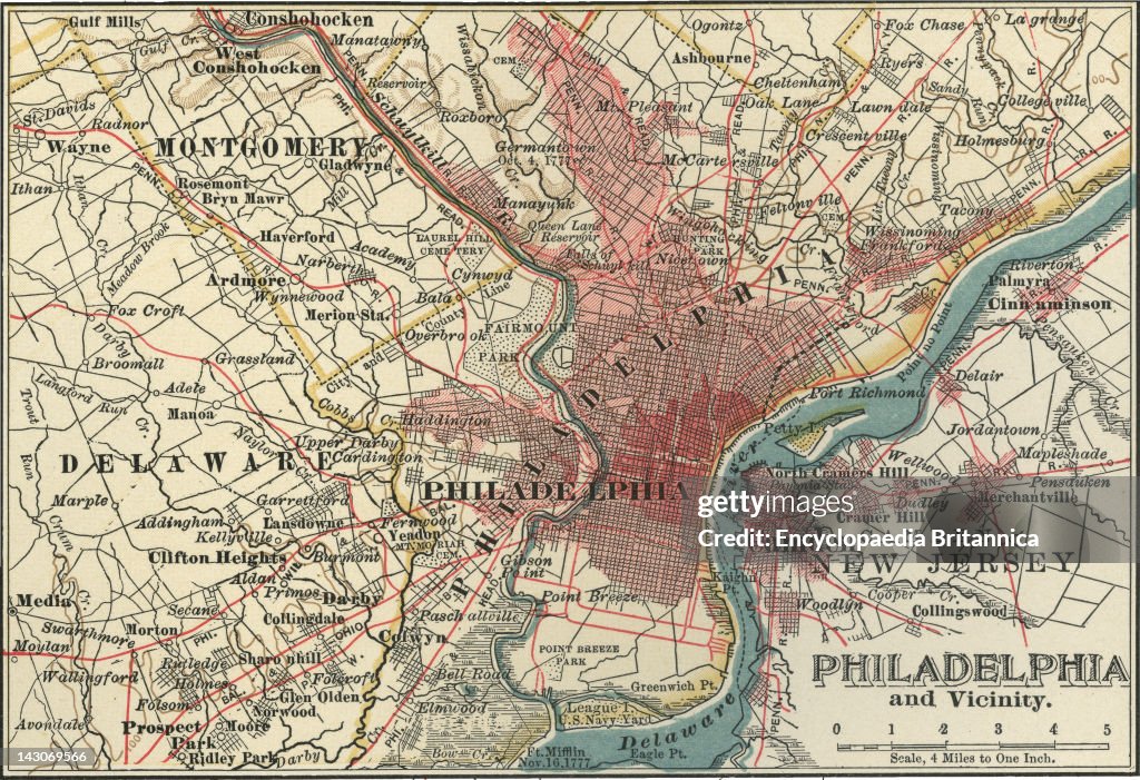 Map Of Philadelphia